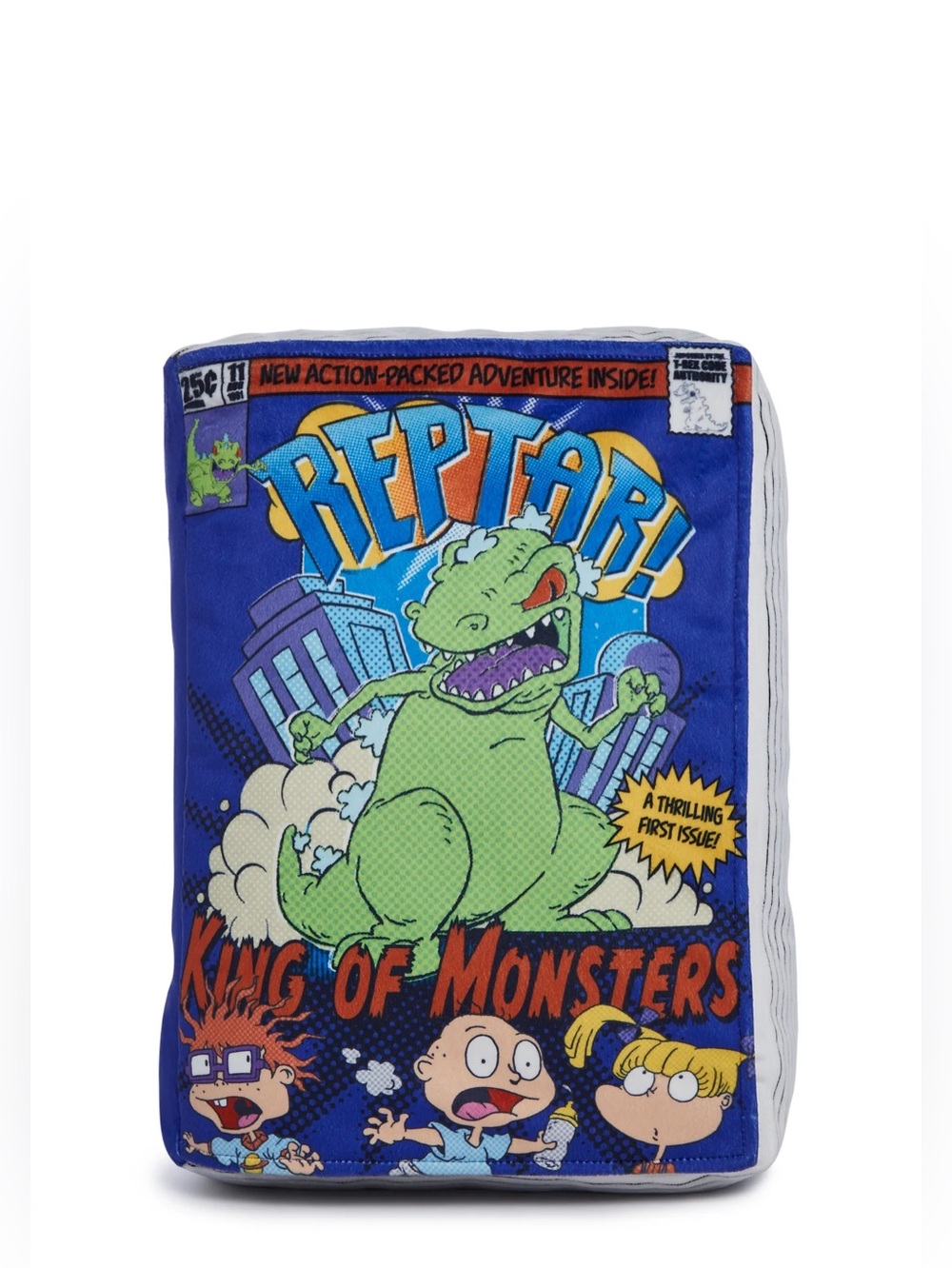 Rugrats Reptar Comic Book Velour Throw Pillow—Large (SEALED)